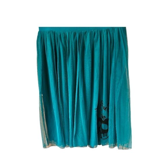 TORRID DISNEY RETRO VILLIANS COLLECTION Midi SKULL TULLE SKIRT 1X - Picture 2 of 16